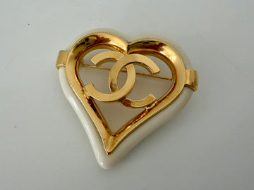 Chanel Heart Pin