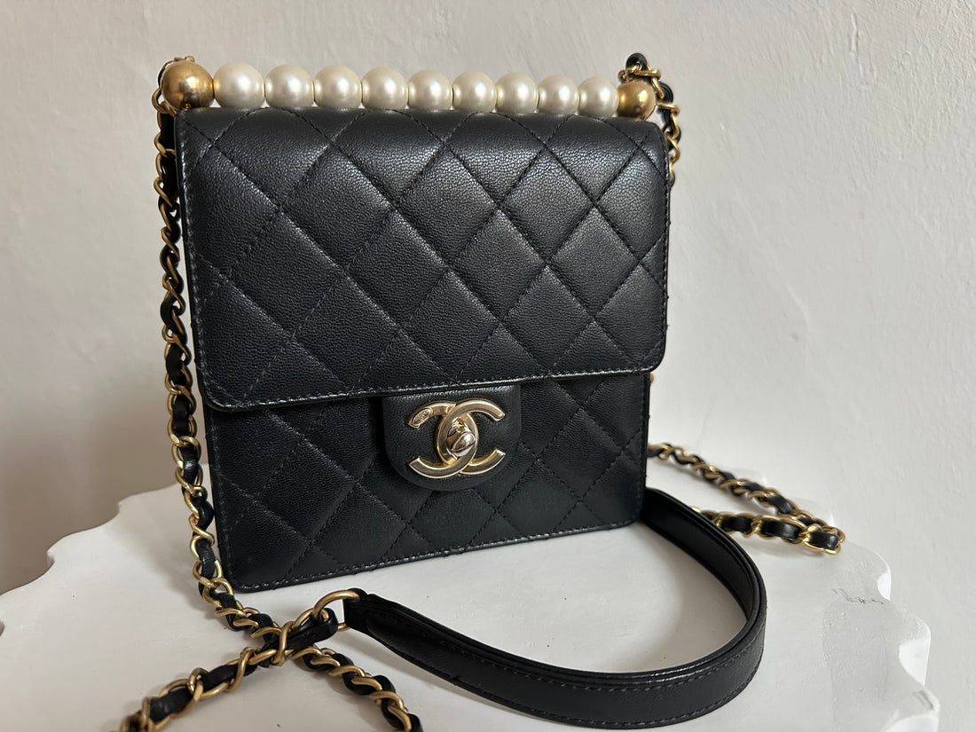Chanel Chic Pearls Flap Bag