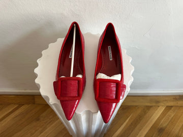 Manolo Blahnik Maysale Ballerinas 39