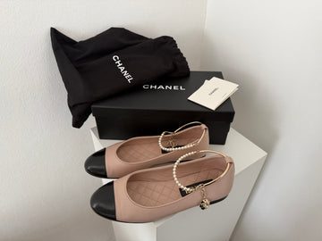 Chanel Mary Jane Ballerinas 38.5