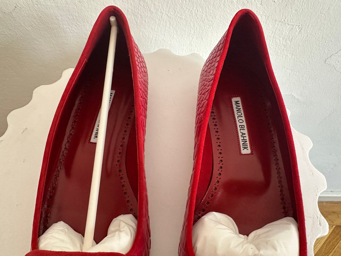 Manolo Blahnik Maysale Ballerinas 39