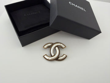 Chanel 2024 CC Logo Brooch