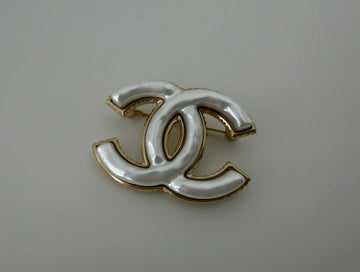 Chanel CC Logo Brooch