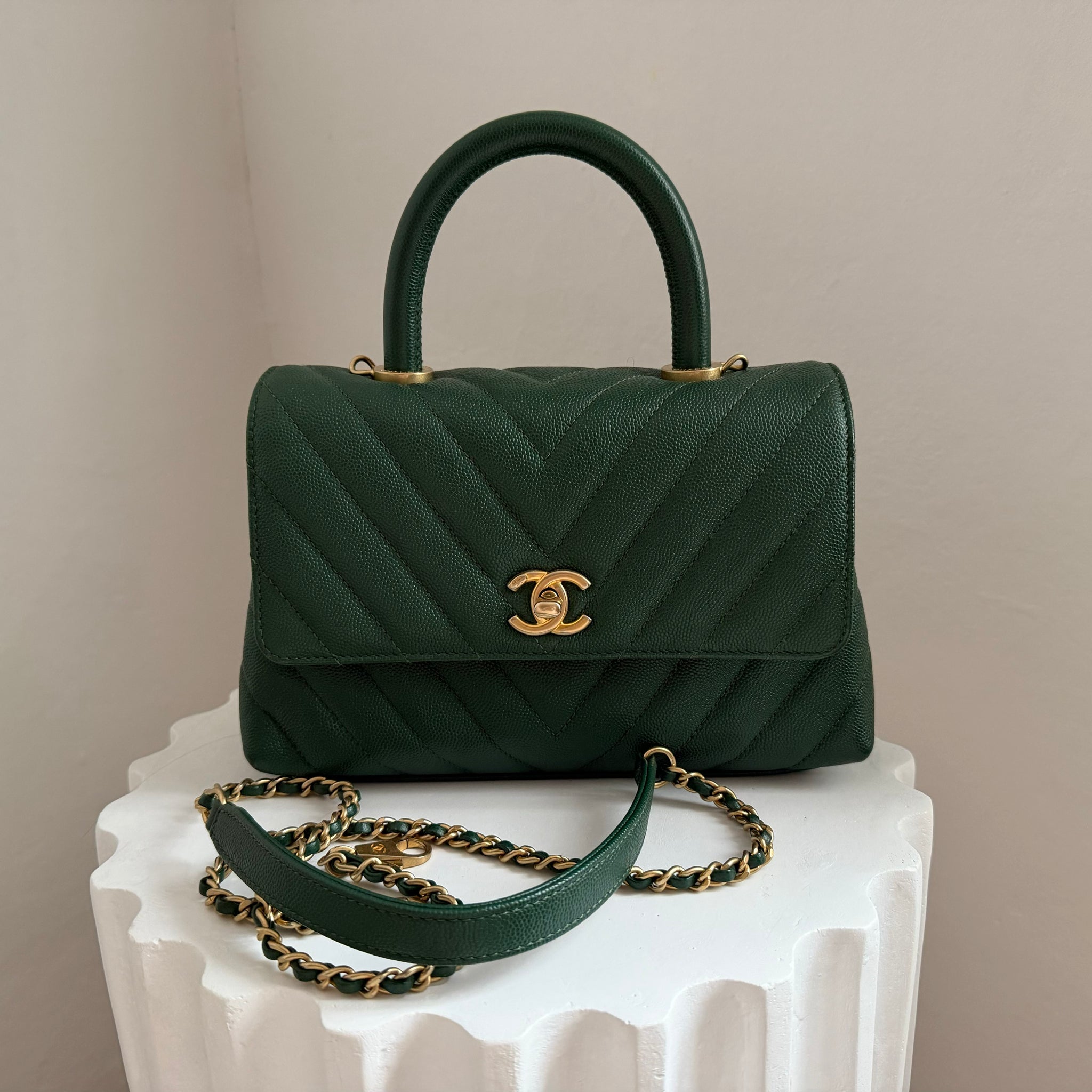 Chanel Small Coco Handle Bag