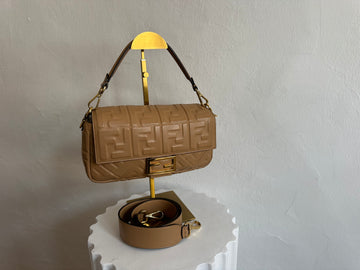 Fendi Medium Beige Baguette Bag